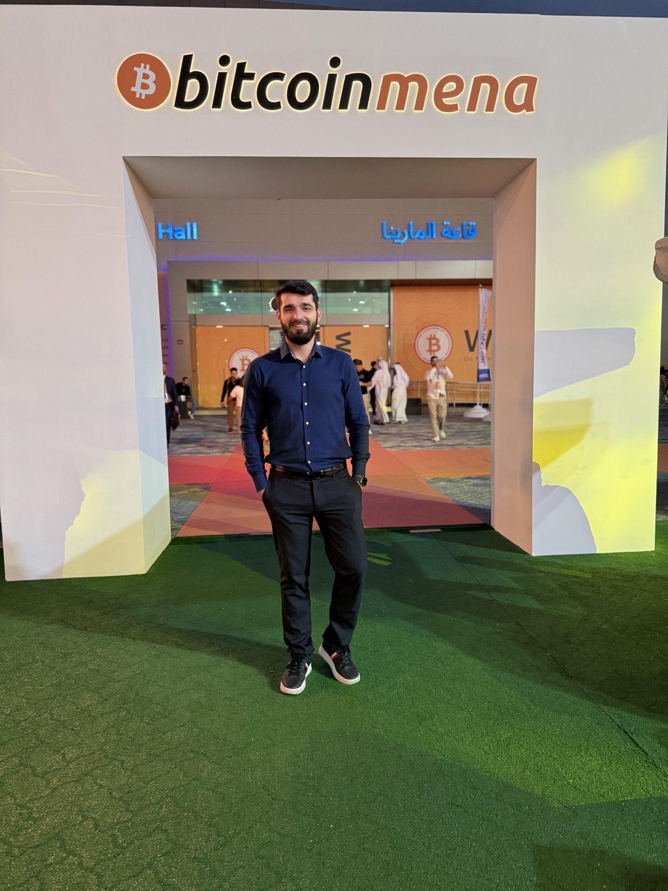 Григорий Щукин на Bitcoin MENA, Абу-Даби, декабрь 2024