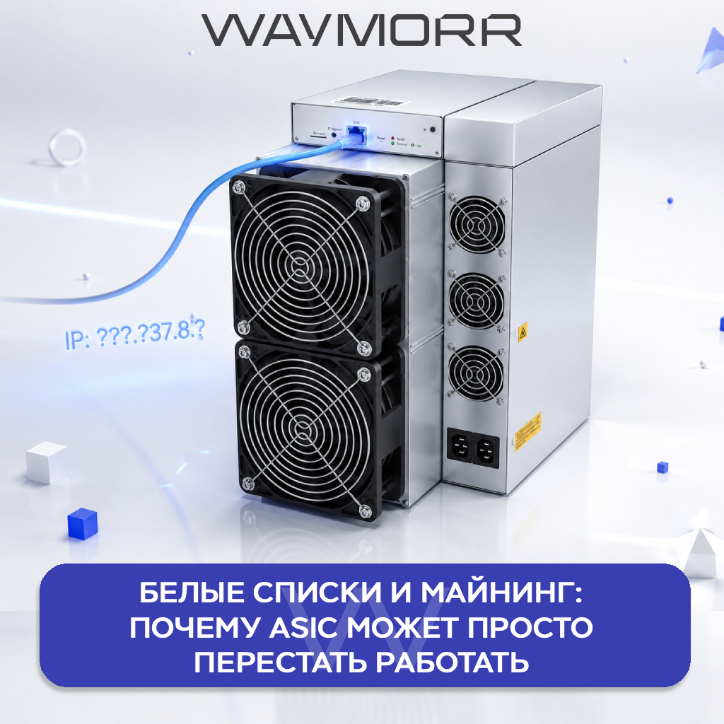 Белые списки и майнинг: почему ASIC может просто перестать работать