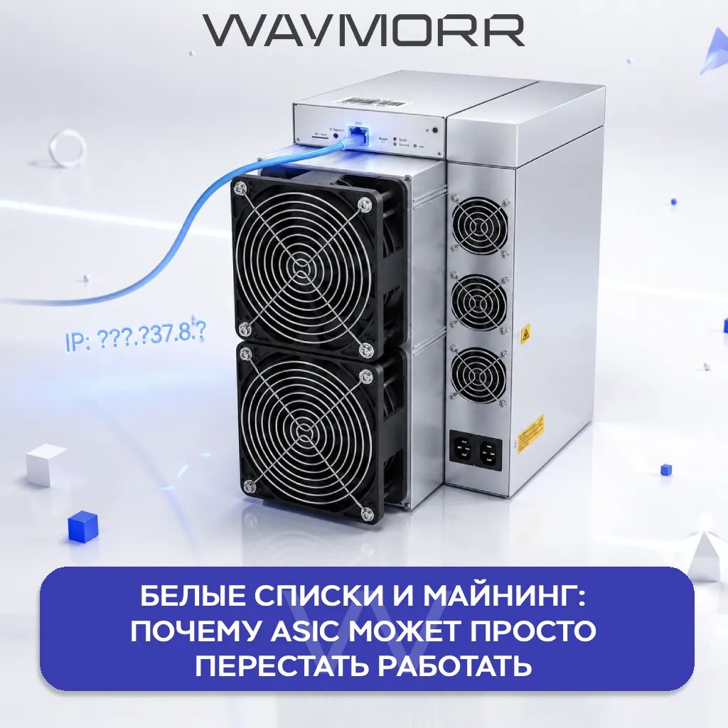 Белые списки и майнинг: почему ASIC может просто перестать работать