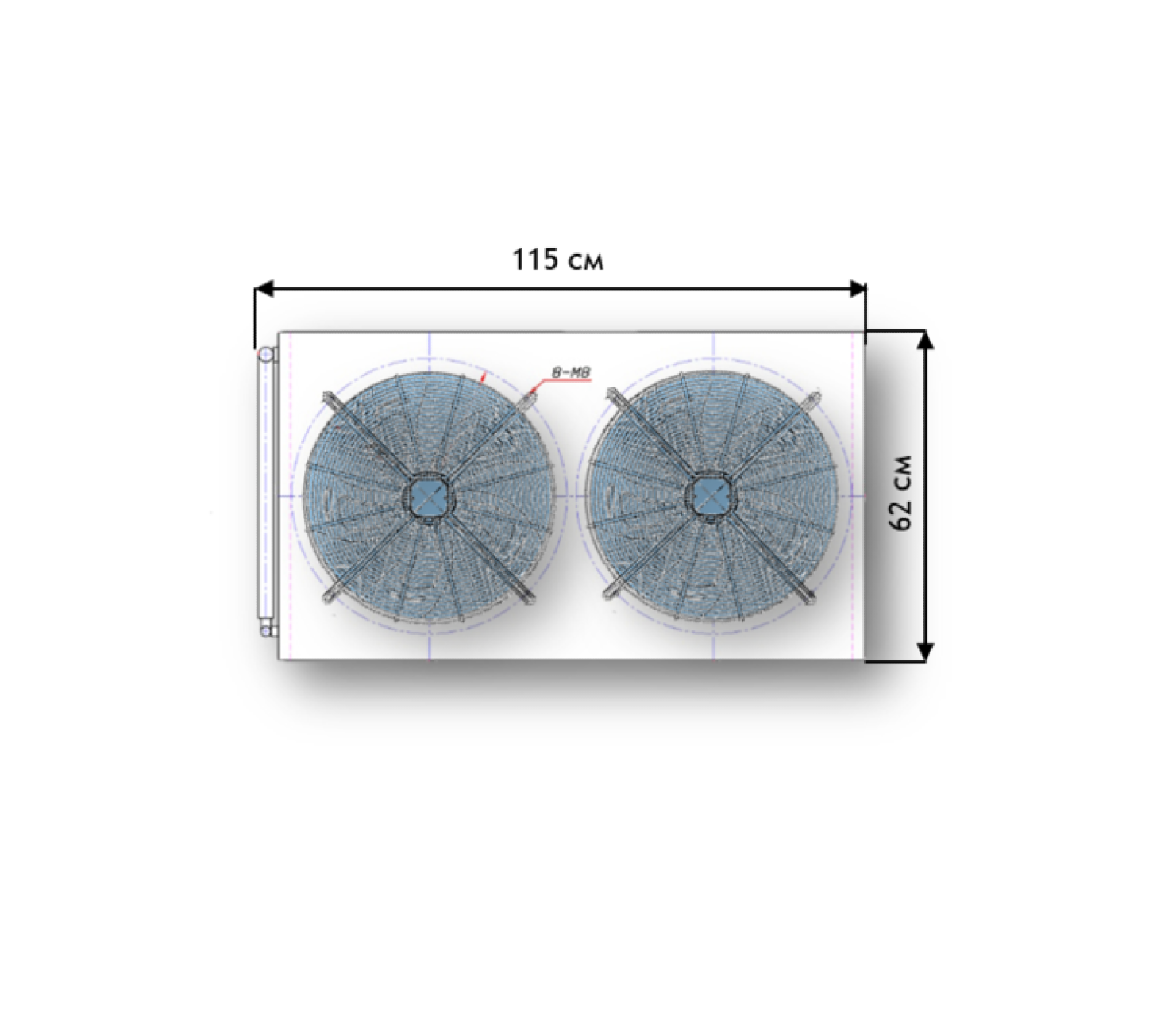 DC20 450 - Драйкулер систем гидро-охлаждения