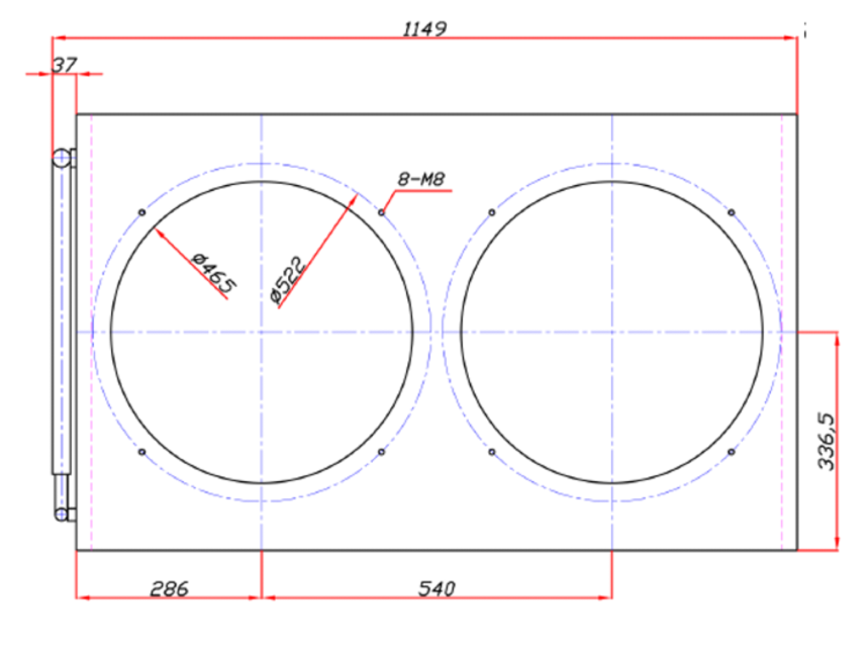 DC25 450 - Драйкулер систем гидро-охлаждения