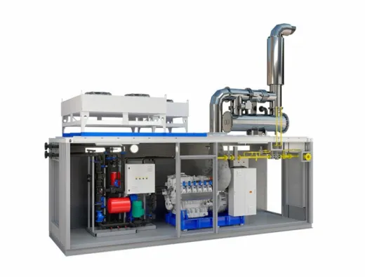 Газопоршневая электростанция MAN