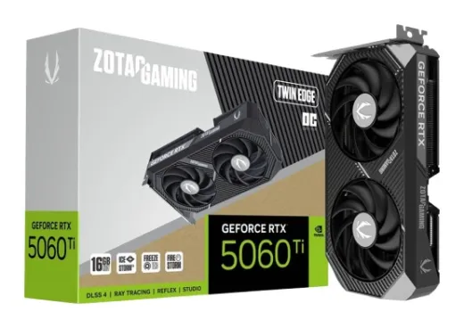 ZOTAC GeForce RTX 5060 Ti Twin Edge OC 16GB